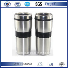 Stainless Steel Coffee Mug and Stainless Steel Travel Mug and Coffee Travel Mug with Silicone Wrap